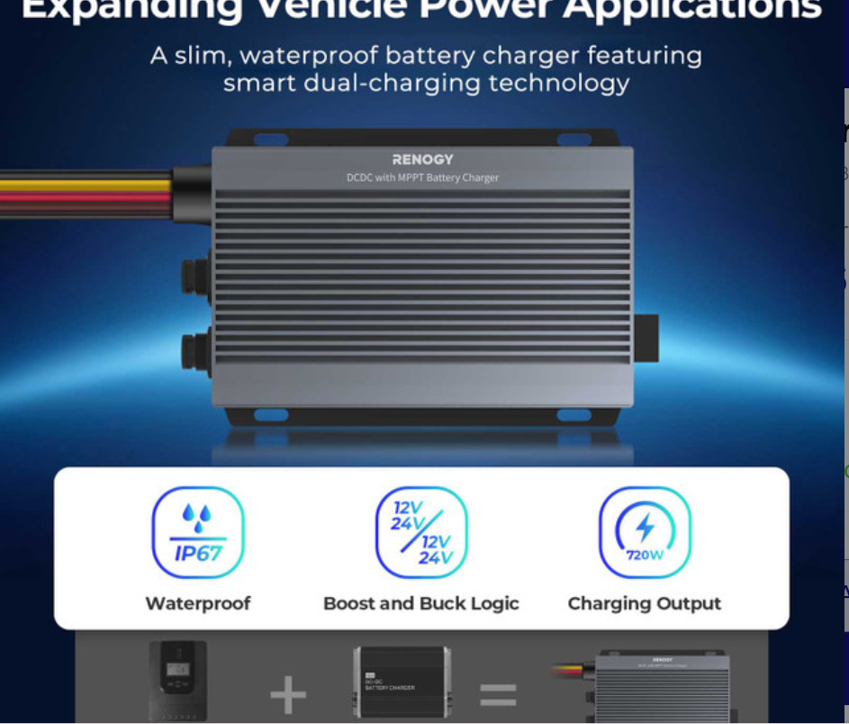 DC-DC with MPPT Battery Charger