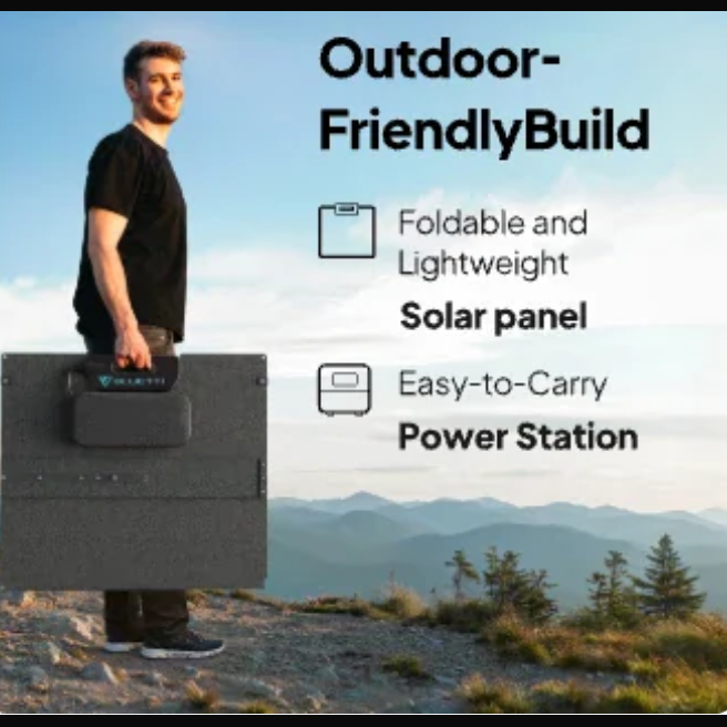 300W Compact Suitcase Portable Solar Panel