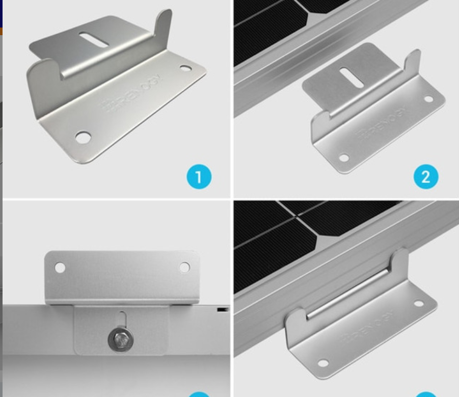 Aluminum Solar Z Brackets