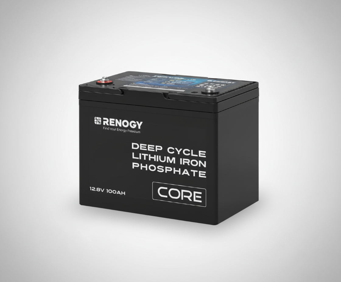 12V 100Ah Core Series Deep Cycle Lithium Iron Phosphate Battery（Mini Series）